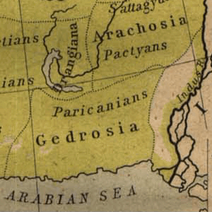 Achaemenid Empire Satrapies - Satrapy of Gedrosia
