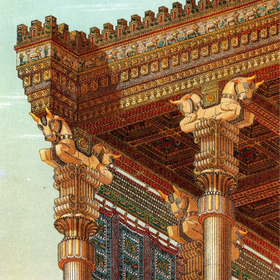 Achaemenid Structures - Hypostyle Hall of Xerxes